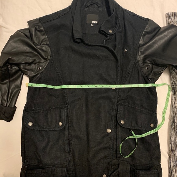 Aritzia Wilfred Free Ryder Jacket | Black Leather - Picture 7 of 7